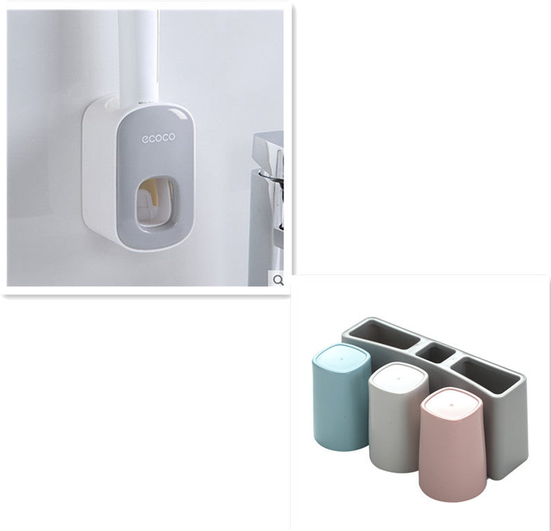 Wall-Mounted Toothpaste Dispenser