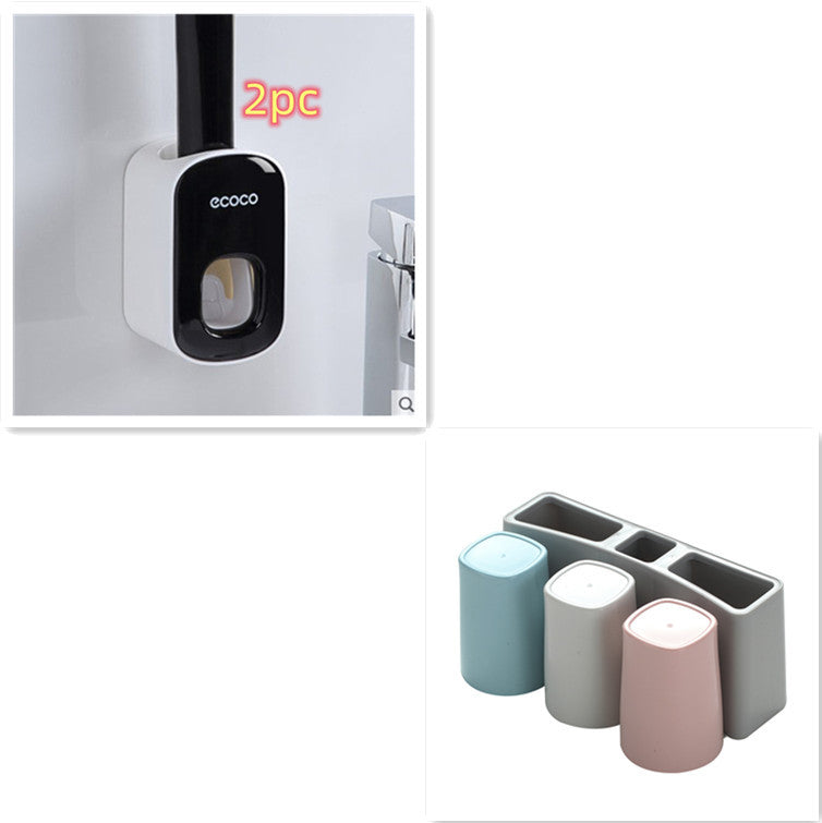 Wall-Mounted Toothpaste Dispenser