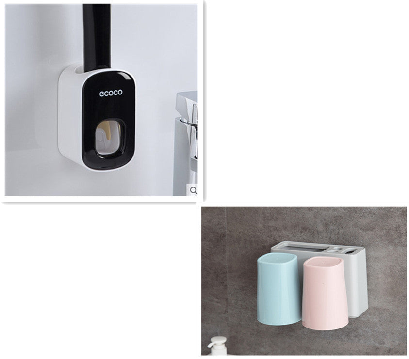Wall-Mounted Toothpaste Dispenser