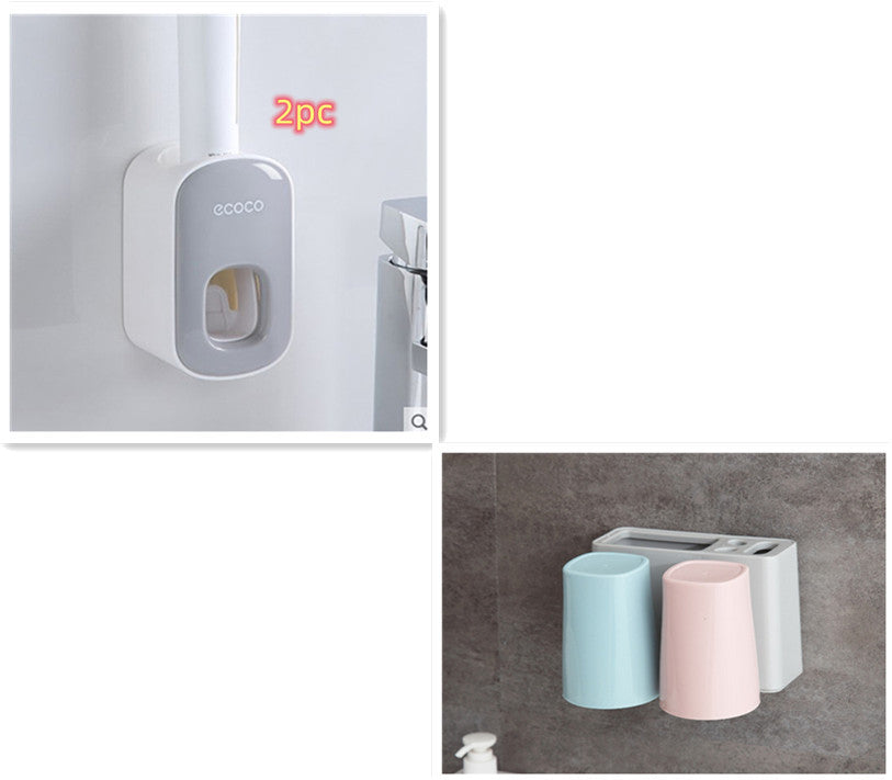 Wall-Mounted Toothpaste Dispenser