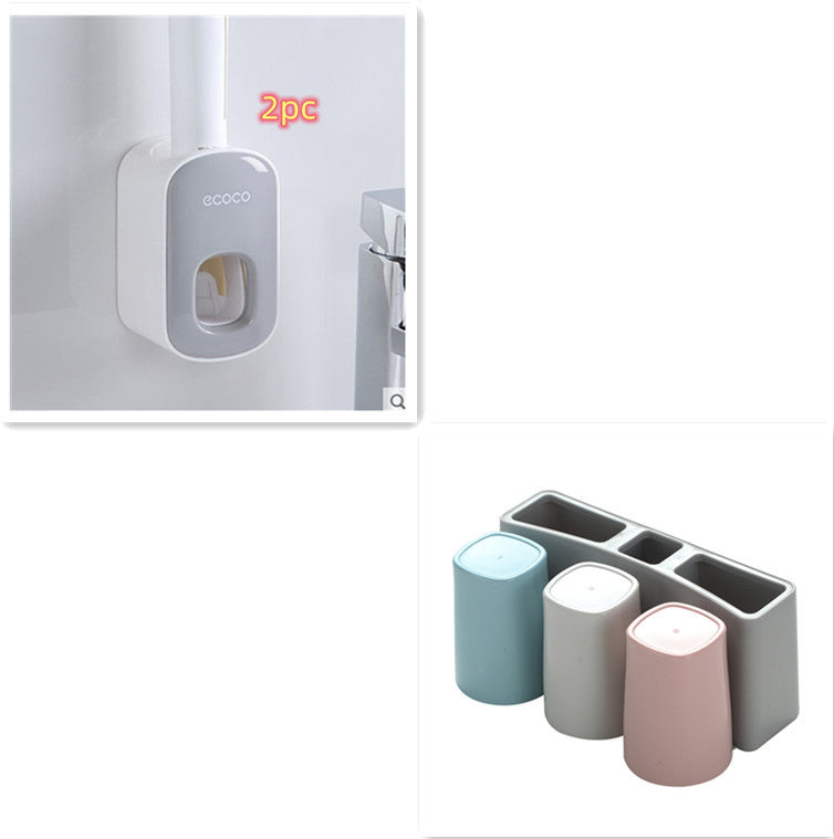 Wall-Mounted Toothpaste Dispenser