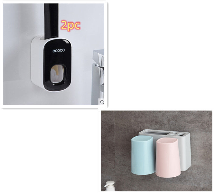 Wall-Mounted Toothpaste Dispenser