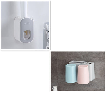 Wall-Mounted Toothpaste Dispenser