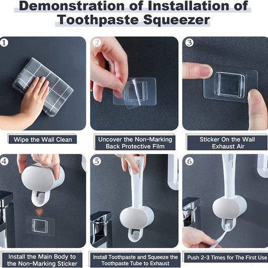 Wall Toothpaste Dispenser